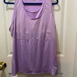 Fila tank with sports bra attached.